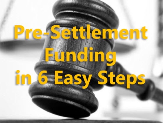 Pre-Settlement Funding in 6 Easy Steps